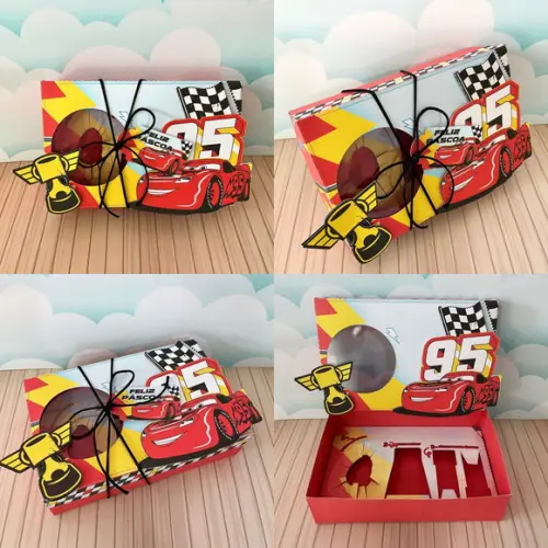 Arquivo de Corte Kit Confeiteiro Carros Studio/pdf