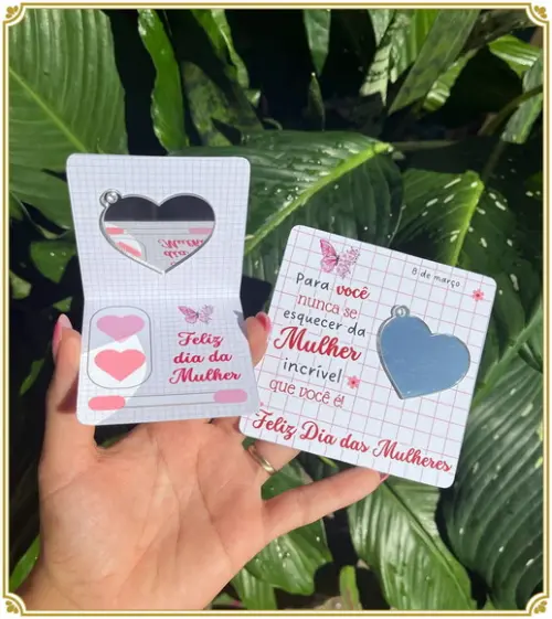 Arquivo de Corte Cartão Dia das Mulheres