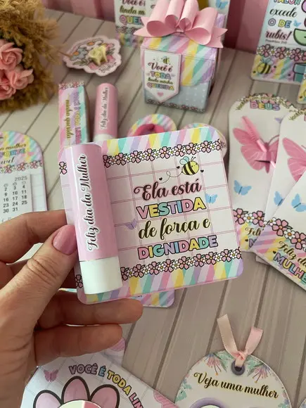 Arquivo de Corte Card Baton Dia das Mulheres