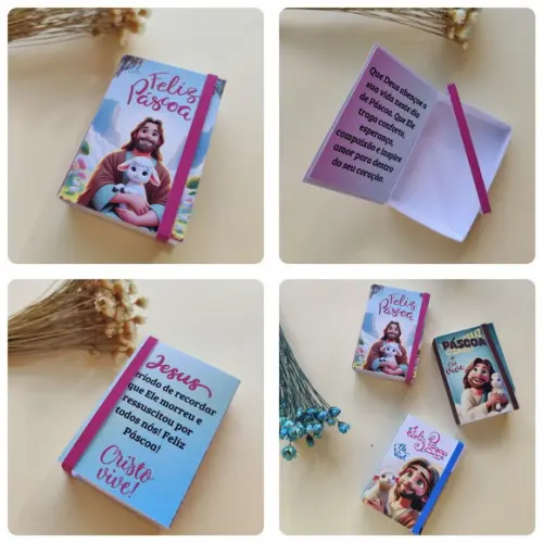Arquivo Mini Biblia Feliz Páscoa