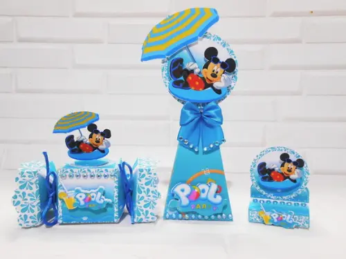Arquivo de Corte Mickey Pool Party
