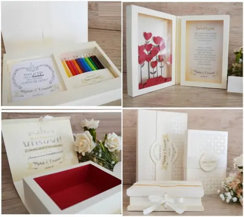 Arquivos de Corte Combo Caixas Casamento