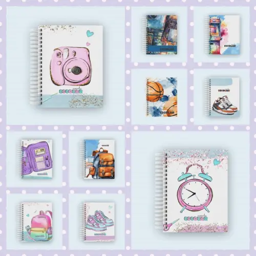 Arquivos de Corte Combo Agendas Ecolar 2025