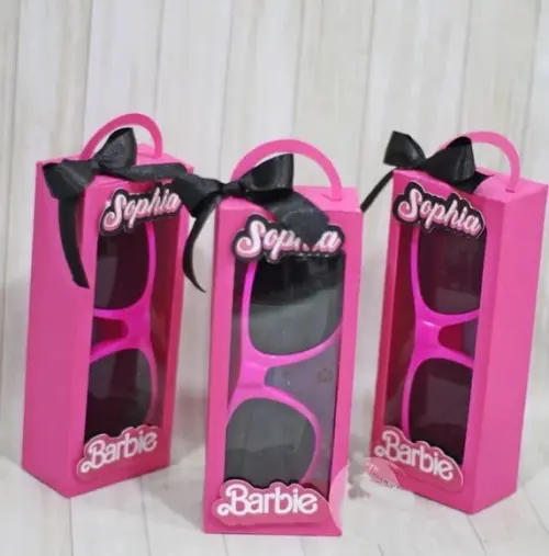 Arquivo de Corte Caixa Óculos Barbie