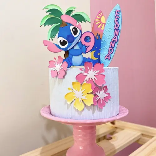 Arquivo de Corte Topo Lilo e Stitch em Camada