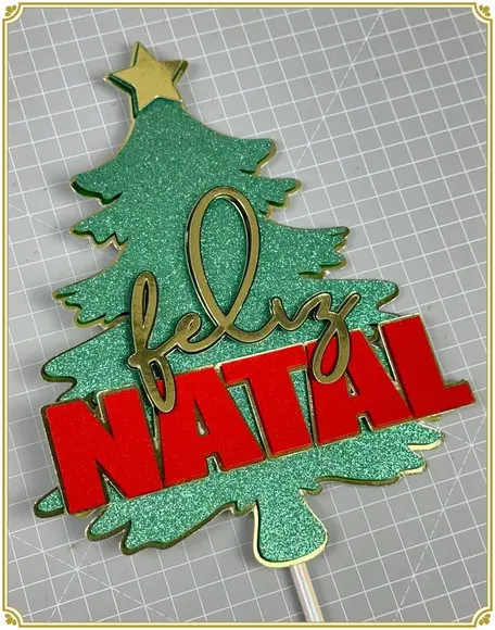 Arquivo de Corte Topo de Natal