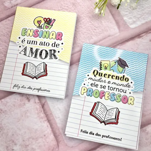 Arquivo de Corte Cartão Dia dos Professors