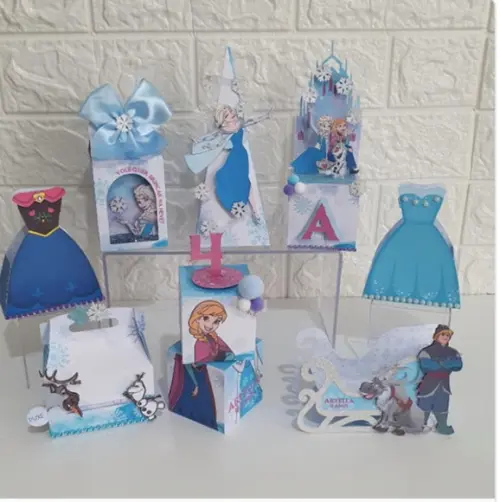 Arquivos de Corte Frozen Aquarela
