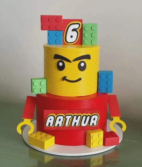 Arquivo Corte Topo Lego Bloquinhos