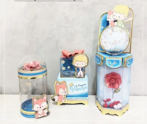 Arquivo de Corte Pequeno Príncipe Vitrine