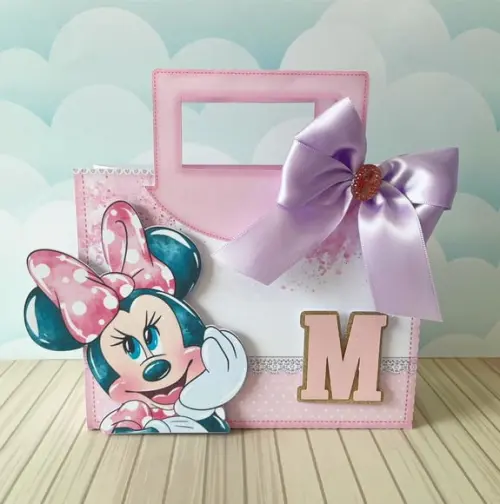 Arquivo de Corte Sacola Minnie