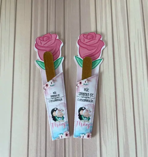 Arquivos de Corte Caixa Flor Lixa Dia das Mães