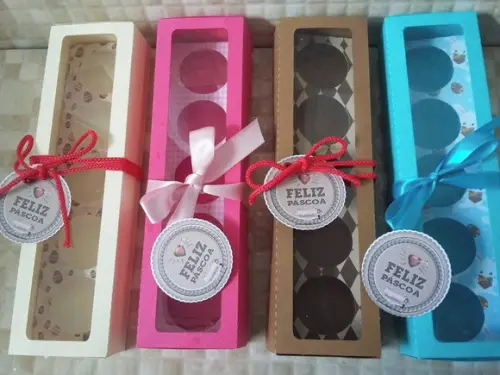 Arquivos de Corte Caixa para 5 Doces