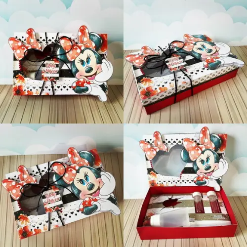Arquivo Corte Mini Confeiteiro Minnie Feliz Pascoa