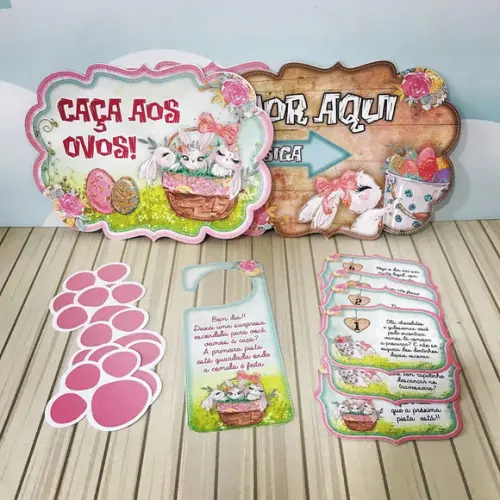 Arquivo de Corte Caça Ovos Páscoa