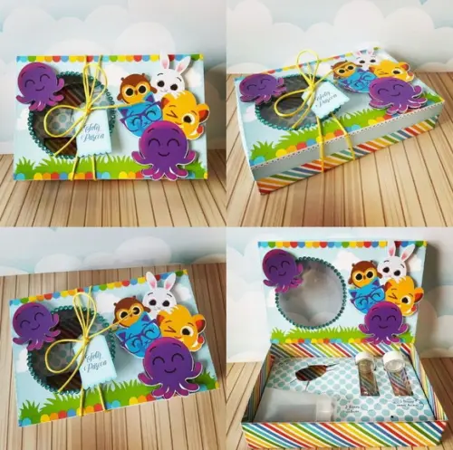 Arquivo de Corte Mini Confeiteiro Bolofofos Páscoa