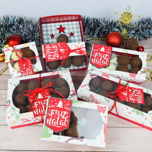 Arquivo de Corte Caixas Natal