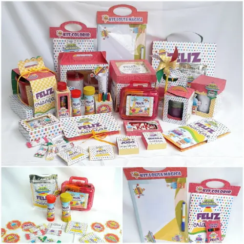 Arquivo de Corte Kit Dia das Crianças Studio e pdf
