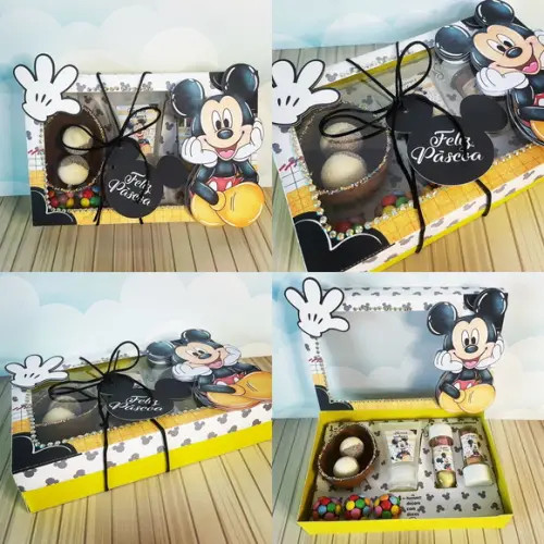 Arquivos de Corte Mickey Mouse Confeiteiro
