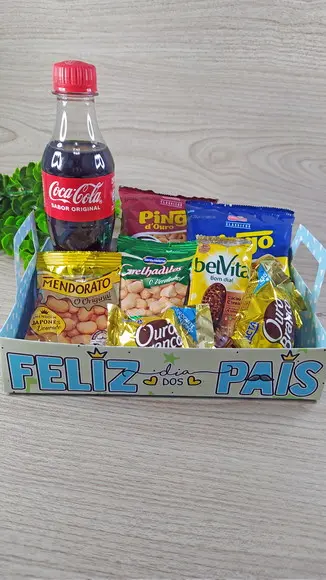 Arquivo Corte Caixa para Chaveiro Dia dos Pais