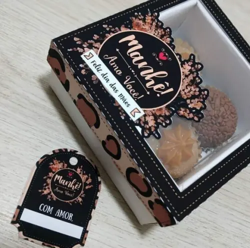 Arquivos de Corte Caixa para Doces Dia das Mães