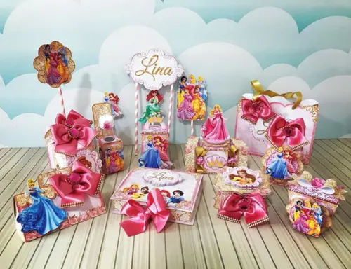 Arquivos de Corte Kit Princesas