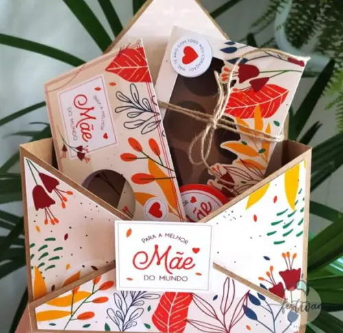 Arquivo de Corte Envelope Dia das Mães
