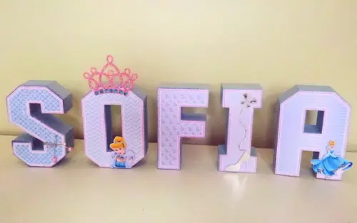 Arquivos de Corte Letras 3d de Papel