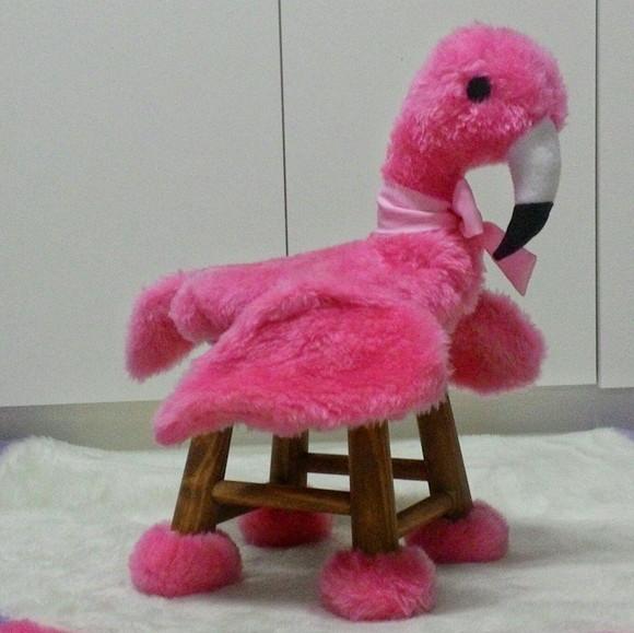 Banquinho Flamingo