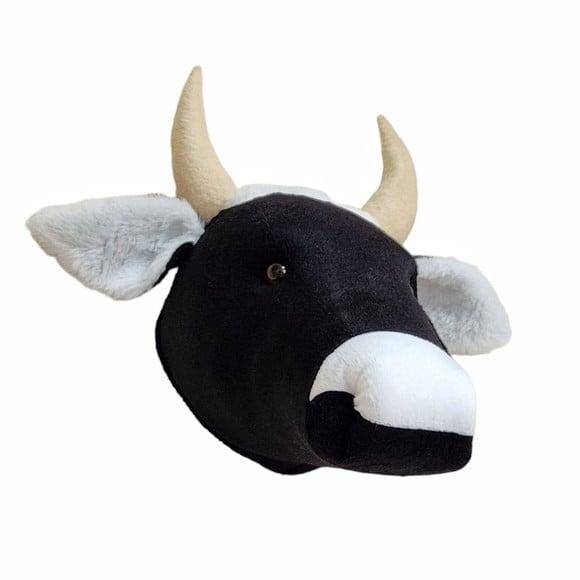 Cabeça de Boi Falsa Taxidermia em Pelúcia