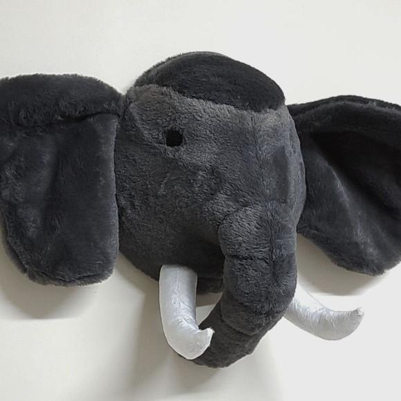 Cabeça de Elefante Falsa Taxidermia