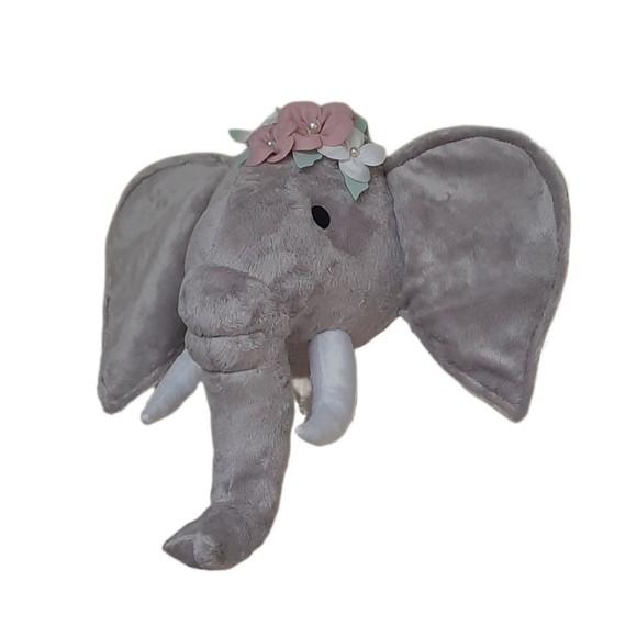 Cabeça de Elefante Falsa Taxidermia