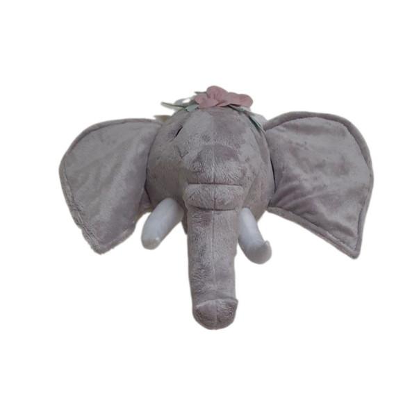 Cabeça de Elefante Falsa Taxidermia