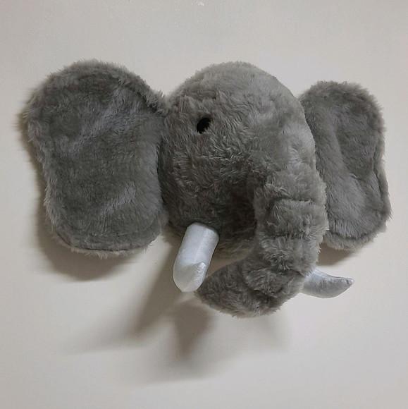 Cabeça de Elefante Falsa Taxidermia