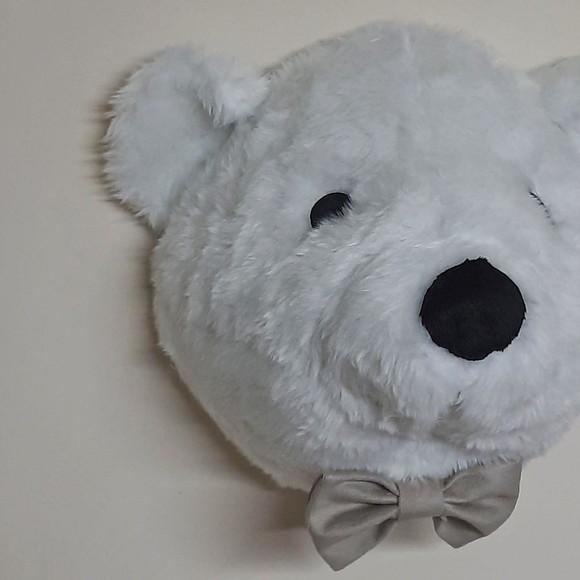 Cabeça de Urso Falsa Taxidermia