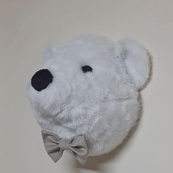 Cabeça de Urso Falsa Taxidermia