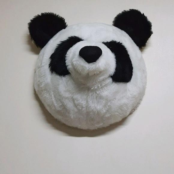 Cabeça de Urso Panda Falsa Taxidermia