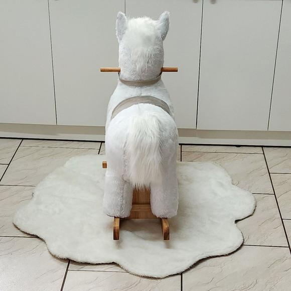 Cavalinho de Balanço Branco