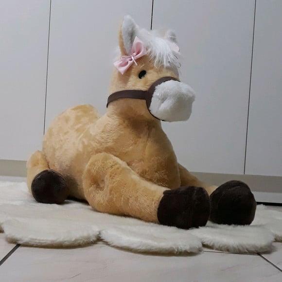 Cavalinho de Pelúcia Articulado.