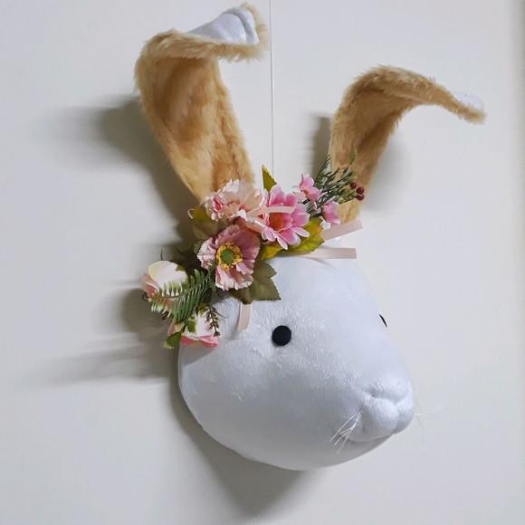 Coelha Falsa Taxidermia em Pelúcia