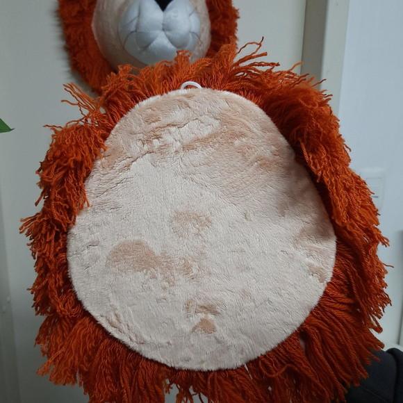 Falsa Taxidermia Cabeça de Leão