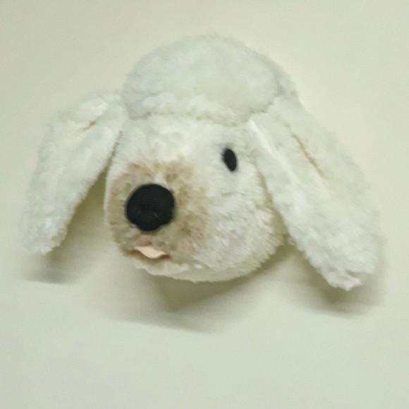 Falsa Taxidermia em Pelúcia Cachorro.