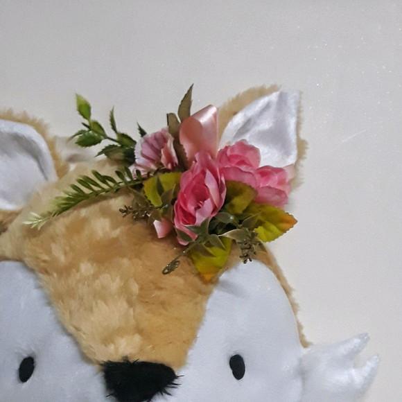 Falsa Taxidermia em Pelúcia Raposa