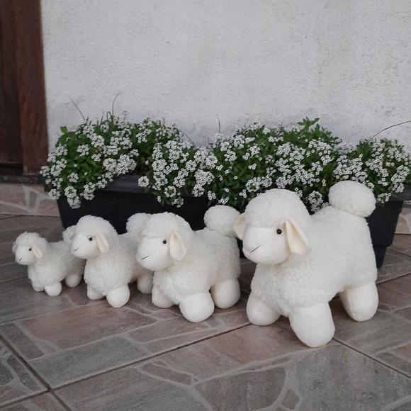Kit Ovelhas 4 Peças