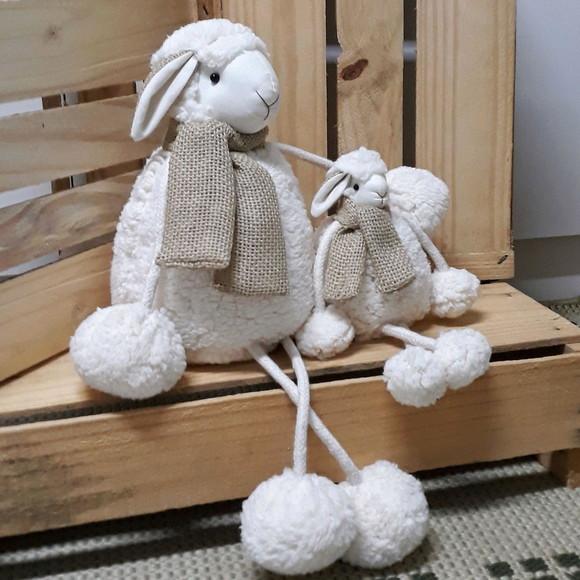 Kit Ovelha Rústica Mamãe e Filhote