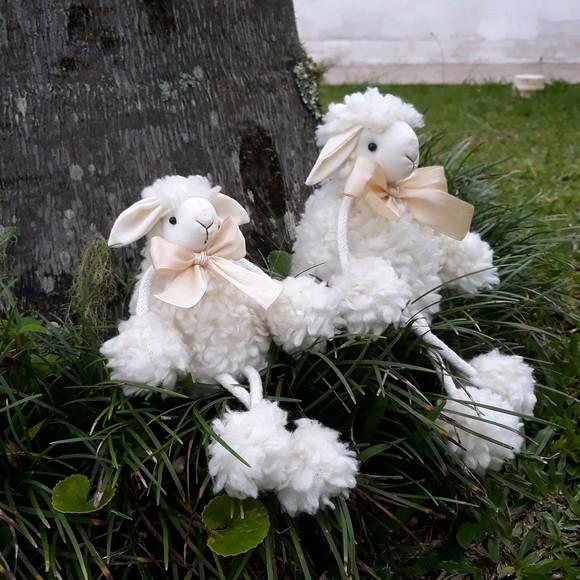Kit Ovelhas com Pernas de Corda Pequena