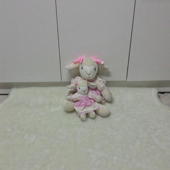 Kit Ovelhinhas de Pelúcia para Decoração