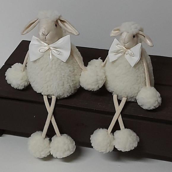 Kit Trio de Ovelhas com Pernas de Corda