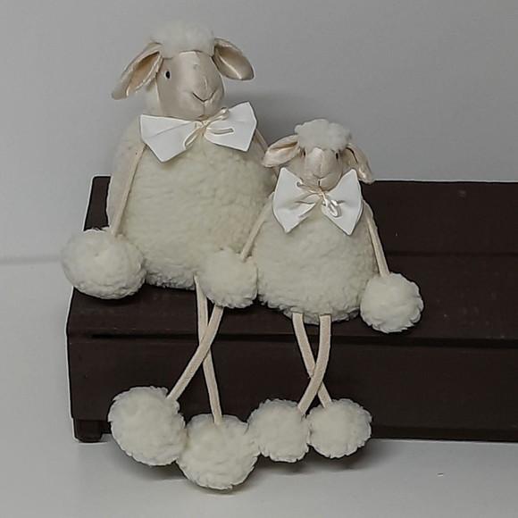 Kit Trio de Ovelhas com Pernas de Corda