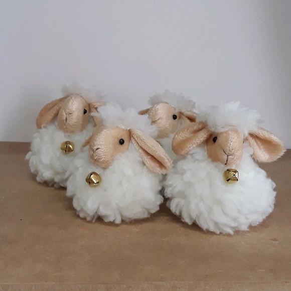 Mini Ovelhas para Decoração 8 cm
